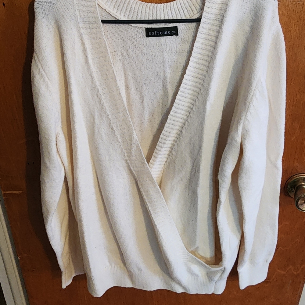 Women's White Sweater